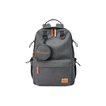 BOSTANTEN Fabric Backpack Large Size Men's Gray