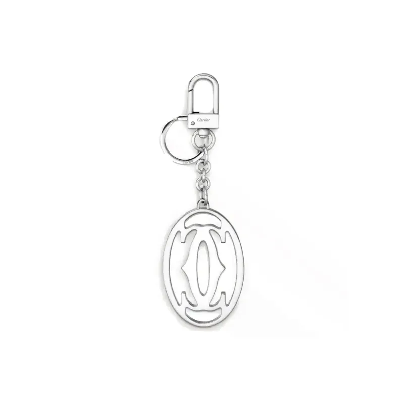 CARTIER Keychains Unisex Silver-0