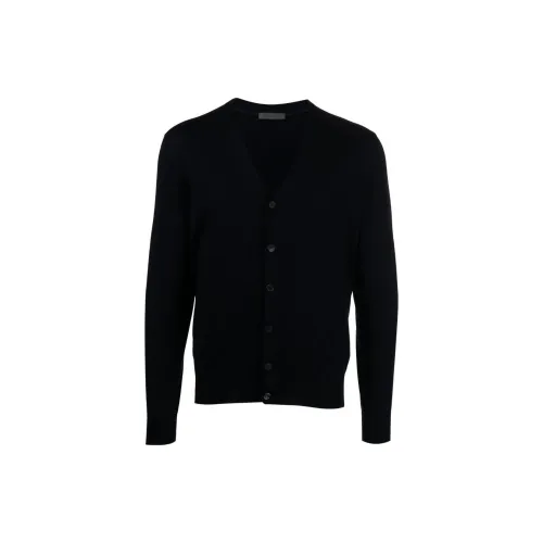 Corneliani V-neck Vigin Wool Cardigan