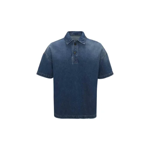 JW Anderson Polo Shirts Men Blue