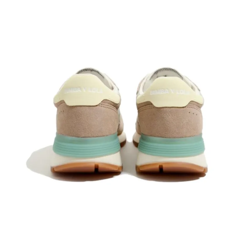 BIMBA Y LOLA Low-Top Casual Shoes Women's Aqua Green-4