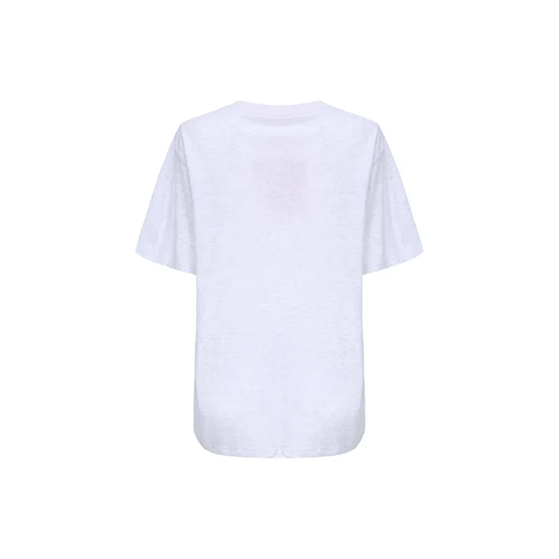 MARDI MERCREDI T-Shirt Korean Style Unisex-5