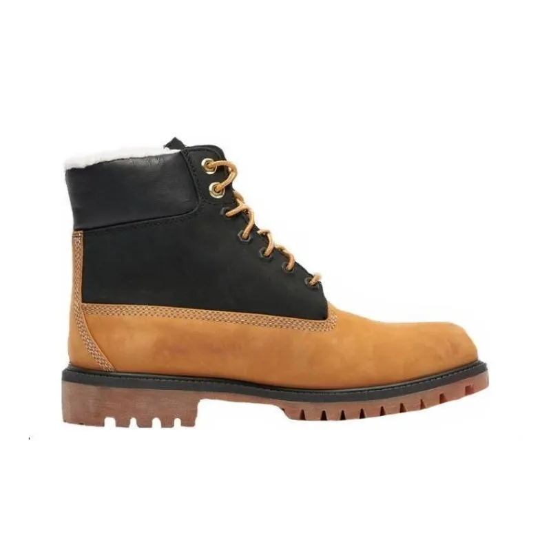 Timberland 6 Inch Fleece Lined Waterproof Boot 'Wheat Black'-1