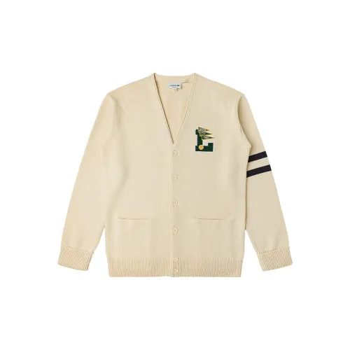 LACOSTE Sweaters Men JY1/Off White