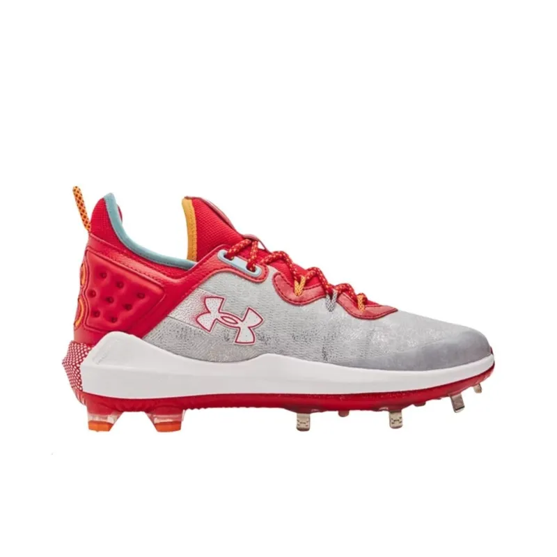 Under Armour Harper 8 Low St White Red-1