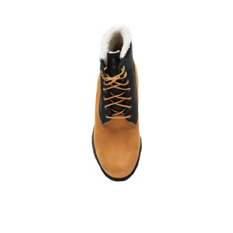 Timberland 6 Inch Fleece Lined Waterproof Boot 'Wheat Black'-2