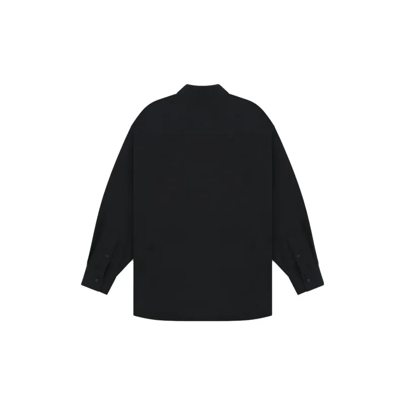 WE11DONE Washed Cotton Shirt-1
