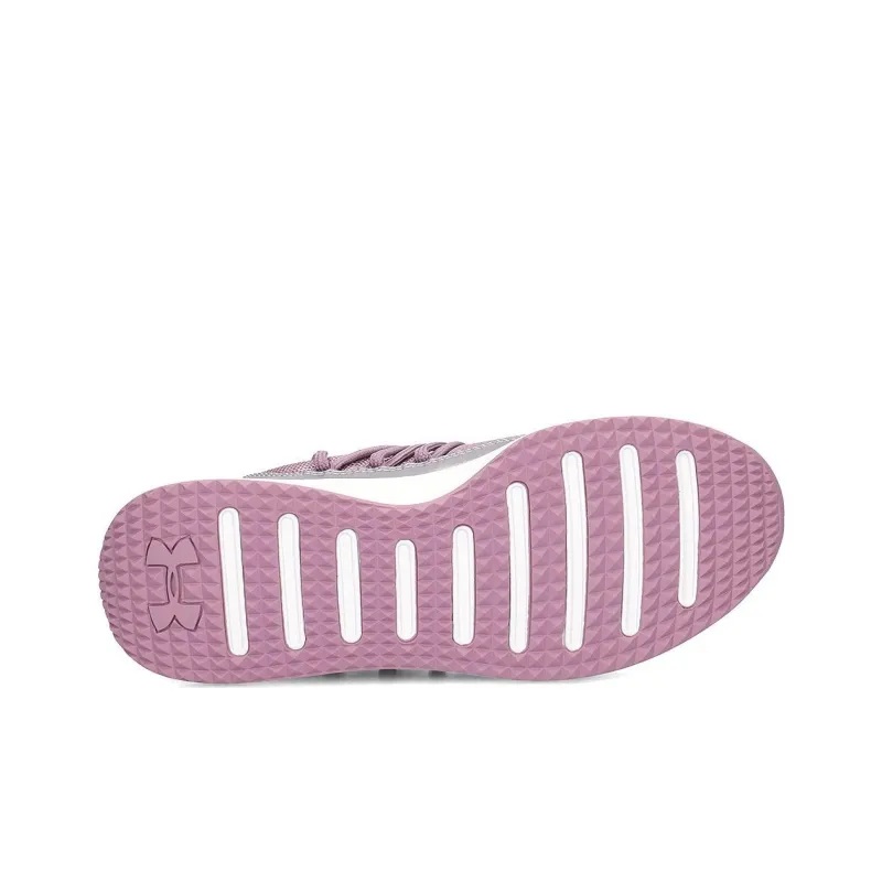 Under Armour Cushioned Slip Resistant Low Top Casual Shoes Unisex Pink-4