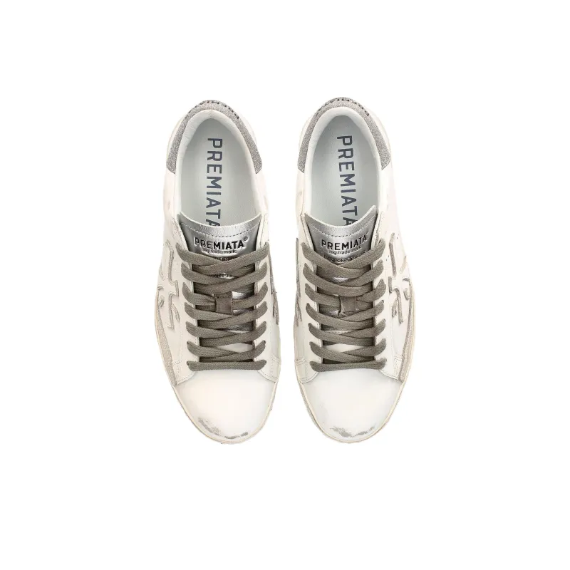 PREMIATA Steven Low-Top Skateboard Shoes Women's White-4