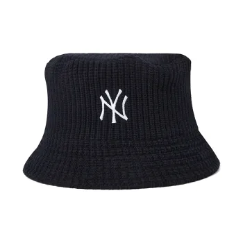 New Era Cotton Bucket Hats Unisex Black