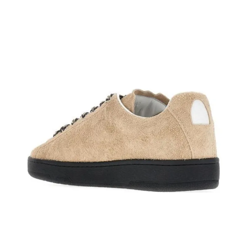 Lanvin Lite Curb Suede Sneakers-3
