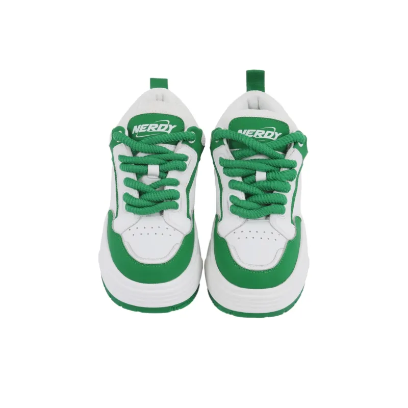 NERDY Slip Resistant Low Top Casual Shoes Women's Green-3