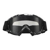 Black Frame with White Dot Design+Gray Lens