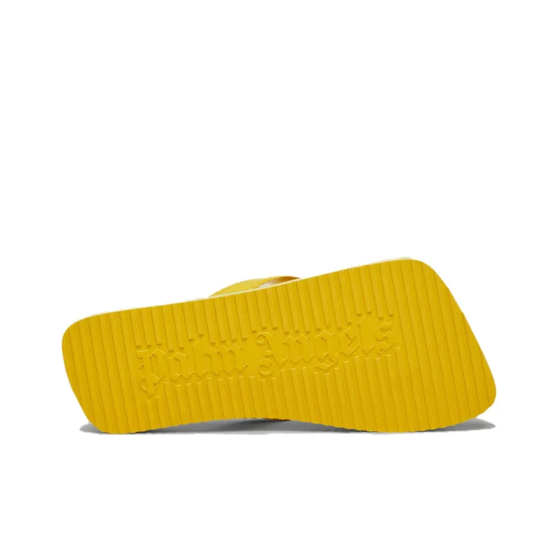 PALM ANGELS Logo print Flip Flops-3