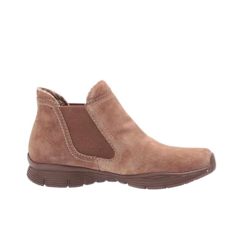 Skechers Seager Be Defined Short Chelsea Boots Women's Light Brown-1