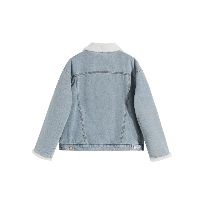 MKBY Denim Jacket Women's White-1