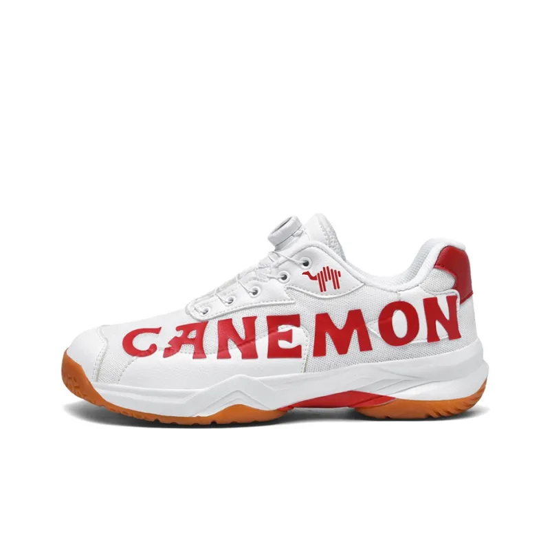 Pilot the camel Badminton Shoes Men Low Top Red/Blue/Black-3