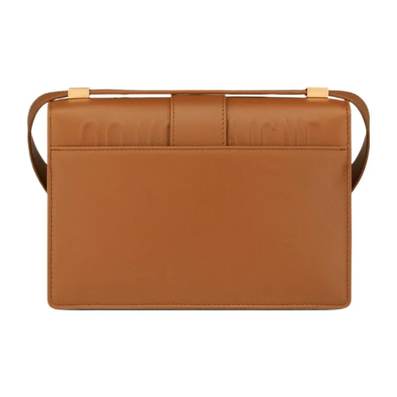 DIOR 30 Montaigne Calfskin Monsta Bag Box Bag Handbag Shoulder Bag Crossbody Bag Small Size Women's Gold-3