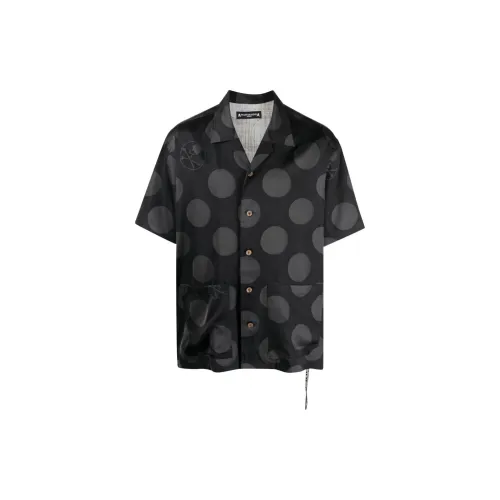 Mastermind JAPAN Polka-dot Silk Shirt