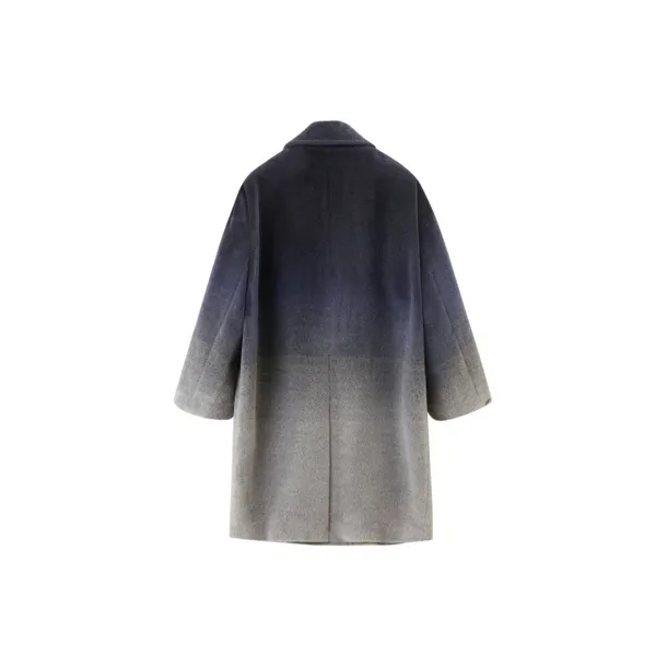 OVV Coats Women's Navy Blue Gradient C9-1