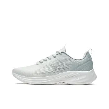XTEP Shuyue2.0 Slip Resistant Cushioning Wear Resistant Low Top Running Shoes Men's Truo Gray