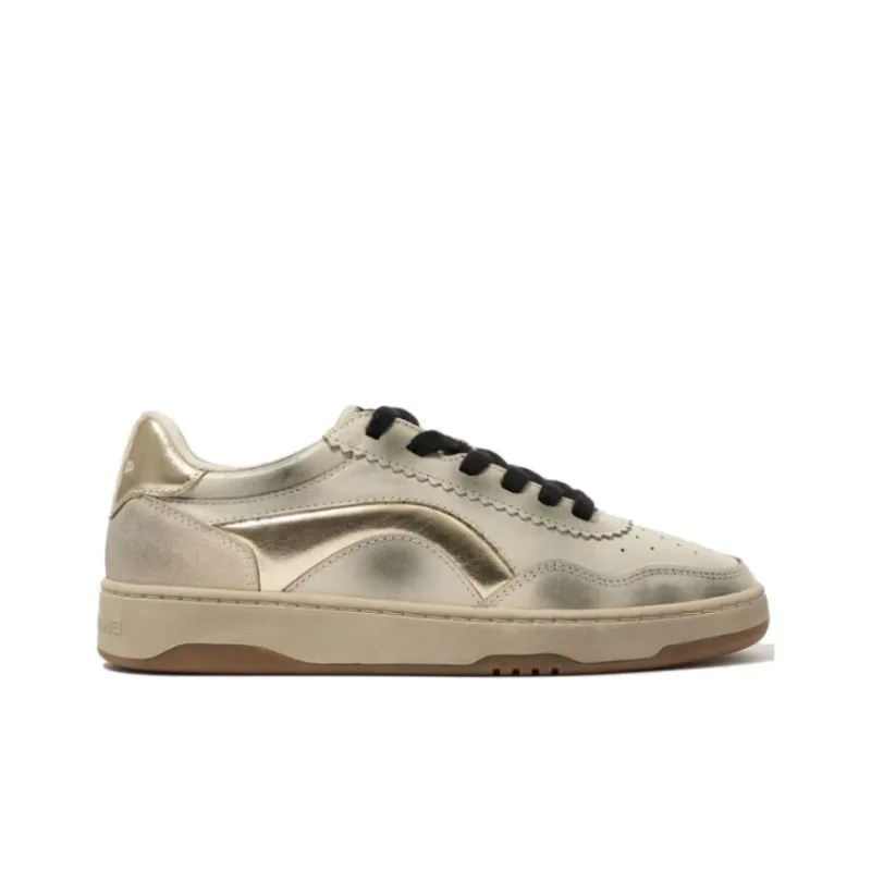 BIMBA Y LOLA Distressed Leather Sneakers-1