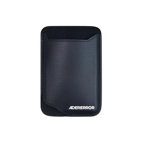 ADER ERROR PVC Wallet Trumpets Unisex Black