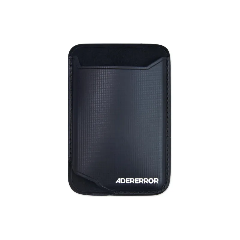 ADER ERROR PVC Wallet Trumpets Unisex Black-0