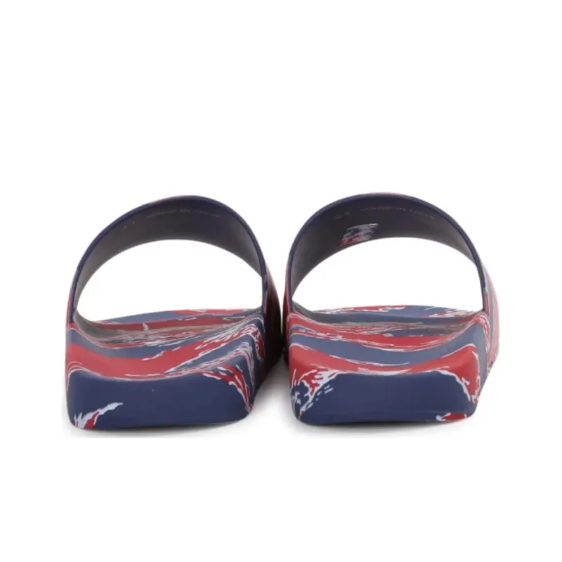 Moncler Basile Slide 'Tiger Print Red Blue'-4