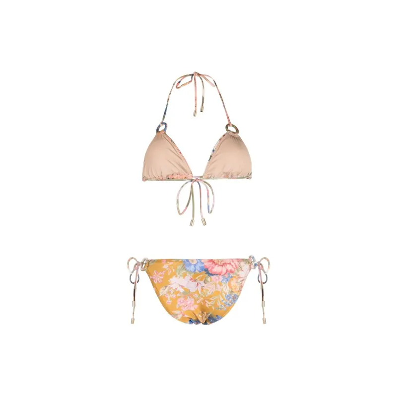 Zimmermann August Floral-print Bikini-1