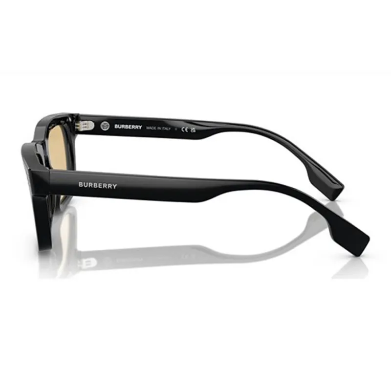 Burberry Acetate Irregular Shape Sunglasses Men's Black-2