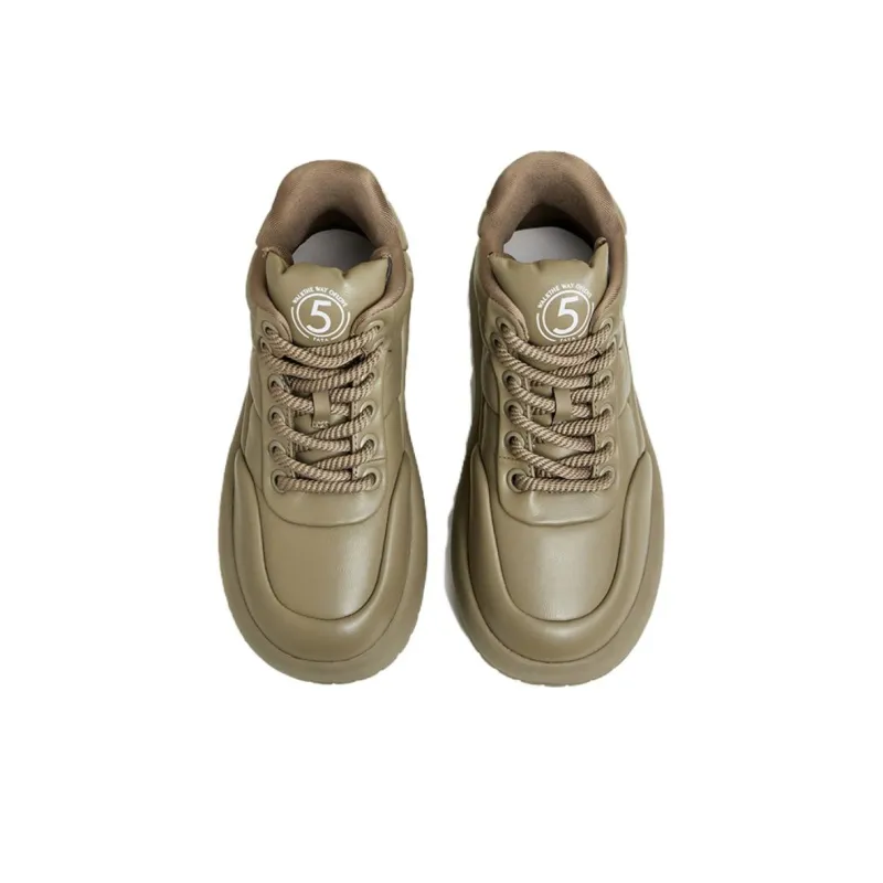 Tata Thermal Slip Resistant High Top Skateboard Shoes Women's-18