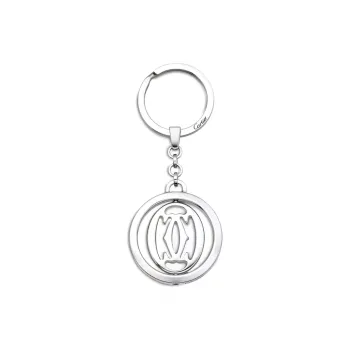CARTIER Keychains Unisex Silver