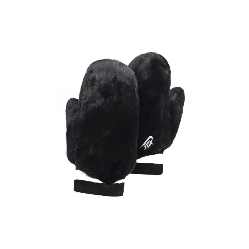 Nike Polyester Viscose Elastane Ski Gloves Unisex Black-1