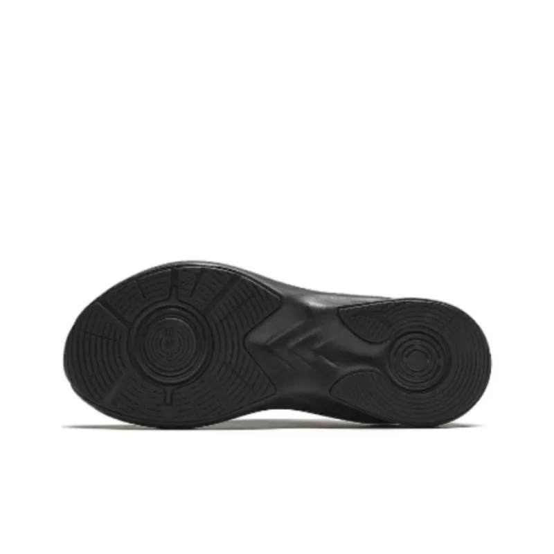 Anta Cushioning Wear Resistant Low Top Training Shoes Women's Black-4