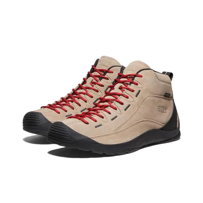 KEEN Jasper Mid WP Cushioning Wear Resistant Low Top Outdoor Shoes Men's Brown-2