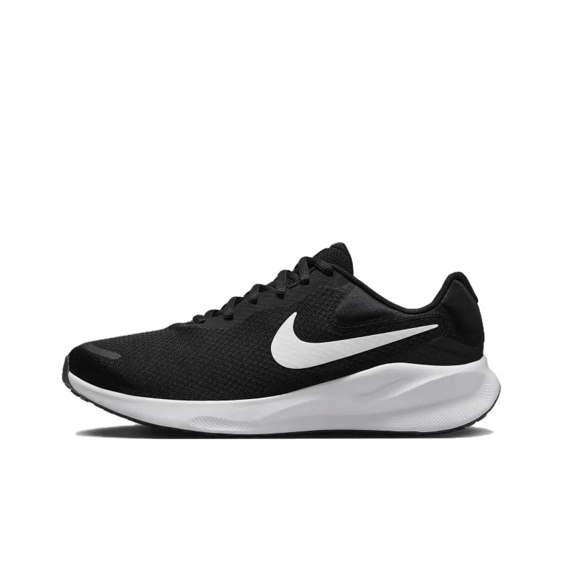 Nike Revolution 7 Wide 'Black White' Women's-0