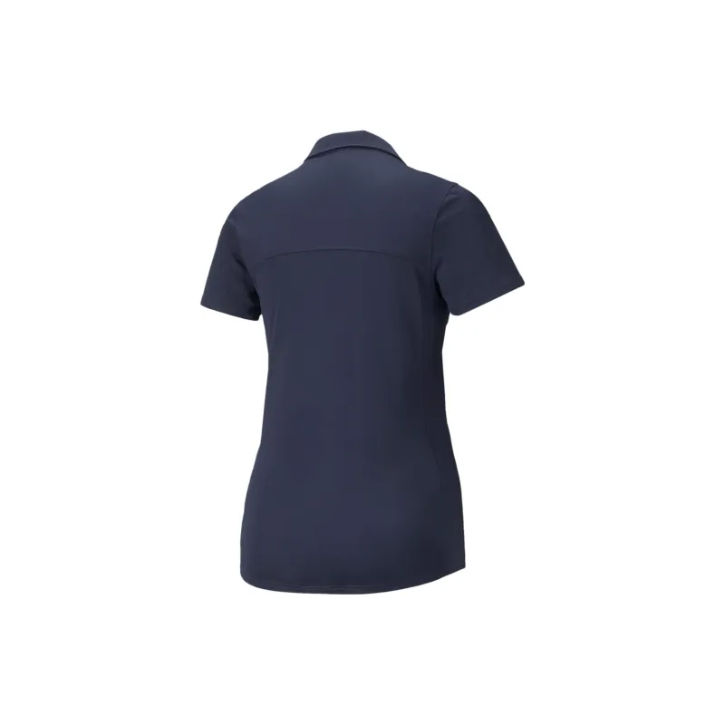PUMA Polo De Golf Gamer Femme Polo Shirt Women's Marine Blue-1
