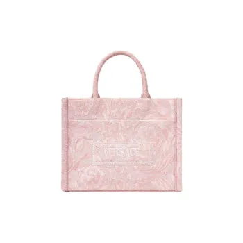 FANSIZHE Barocco Canvas Tote Bag, Shopping Bag, Handbag Trumpets Women's Pink