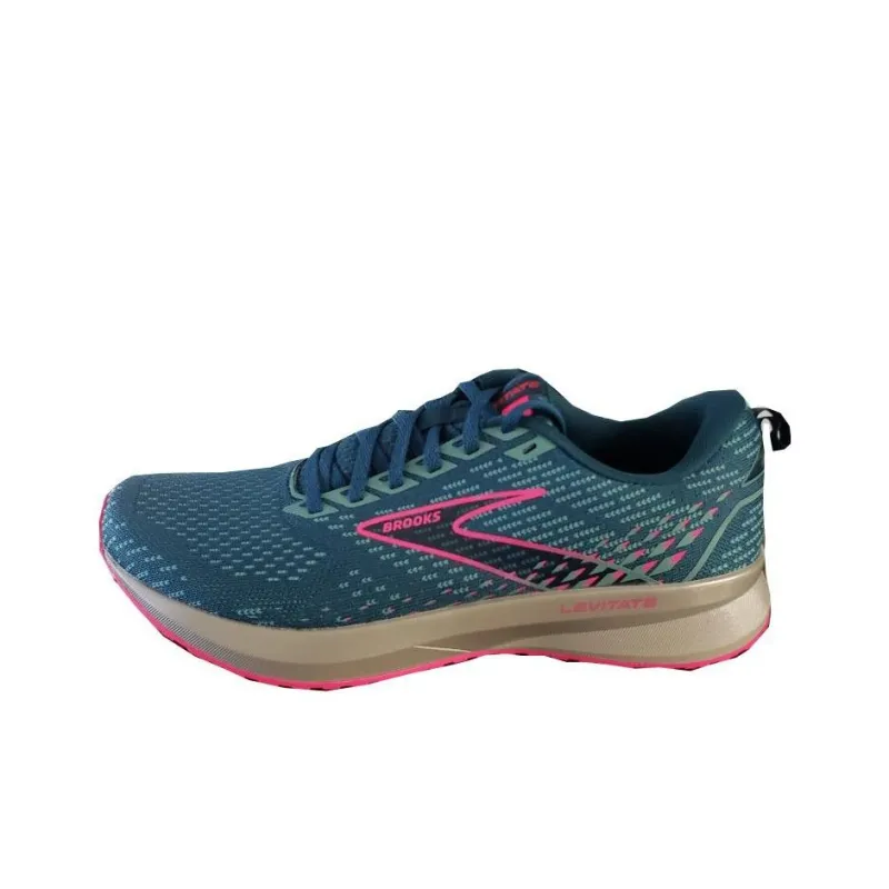 Brooks Glycerin 20 Cushioning Anti-Slip Wear-Resistant Breathability Low-Top Casual Running Shoes Women's Navy Blue-0