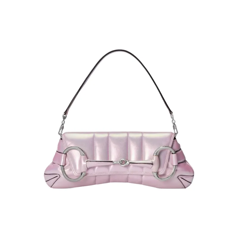GUCCI HORSEBIT CHAIN Leather Handbag, Shoulder Bag Women's-2