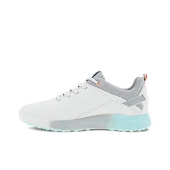 Ecco S three Low Top Golf Shoes Women's Gray White