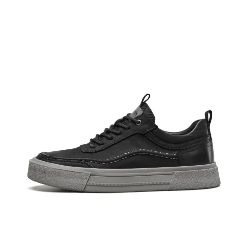 YEARCON Skateboard Shoes Men Low-Top