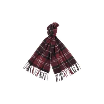 BARBOUR Knit Scarves Unisex Red