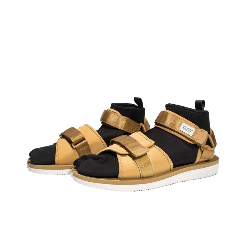 Maharishi x Suicoke KUNO Beach Sandals Men's Mushroom Color-1