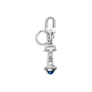 CARTIER Keychains Unisex Silver