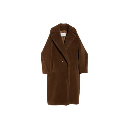 MaxMara Teddy Series Coats Women's Brown