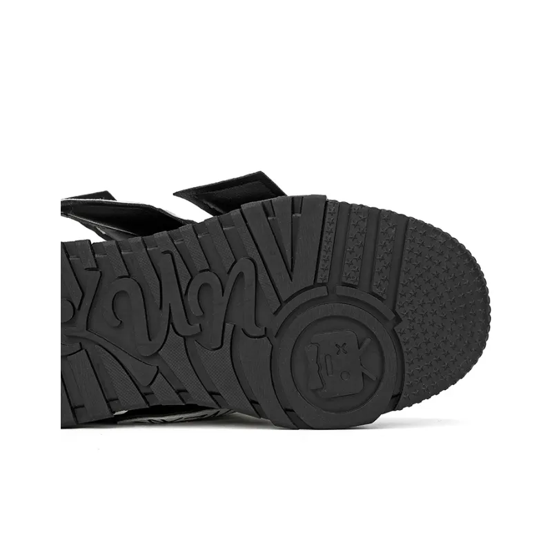 X·LUN Anti Slip Wear Resistant Mid Top Skateboard Shoes-7