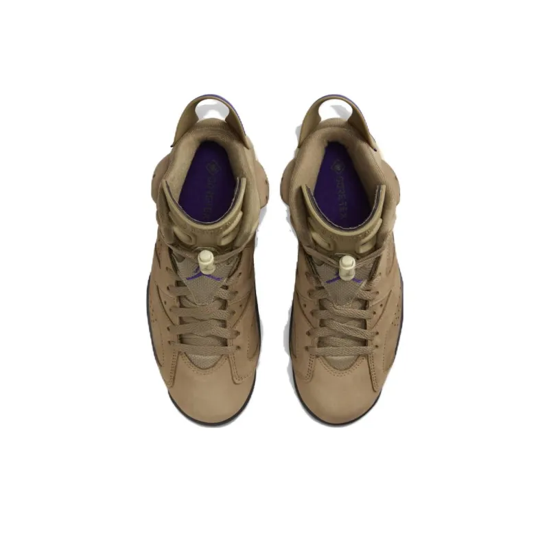 Jordan 6 Retro Gore Tex Brown Kelp Women's-3