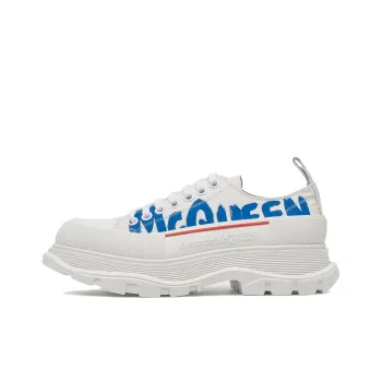 Alexander McQueen Tread Slick Sneakers 'White Blue'
